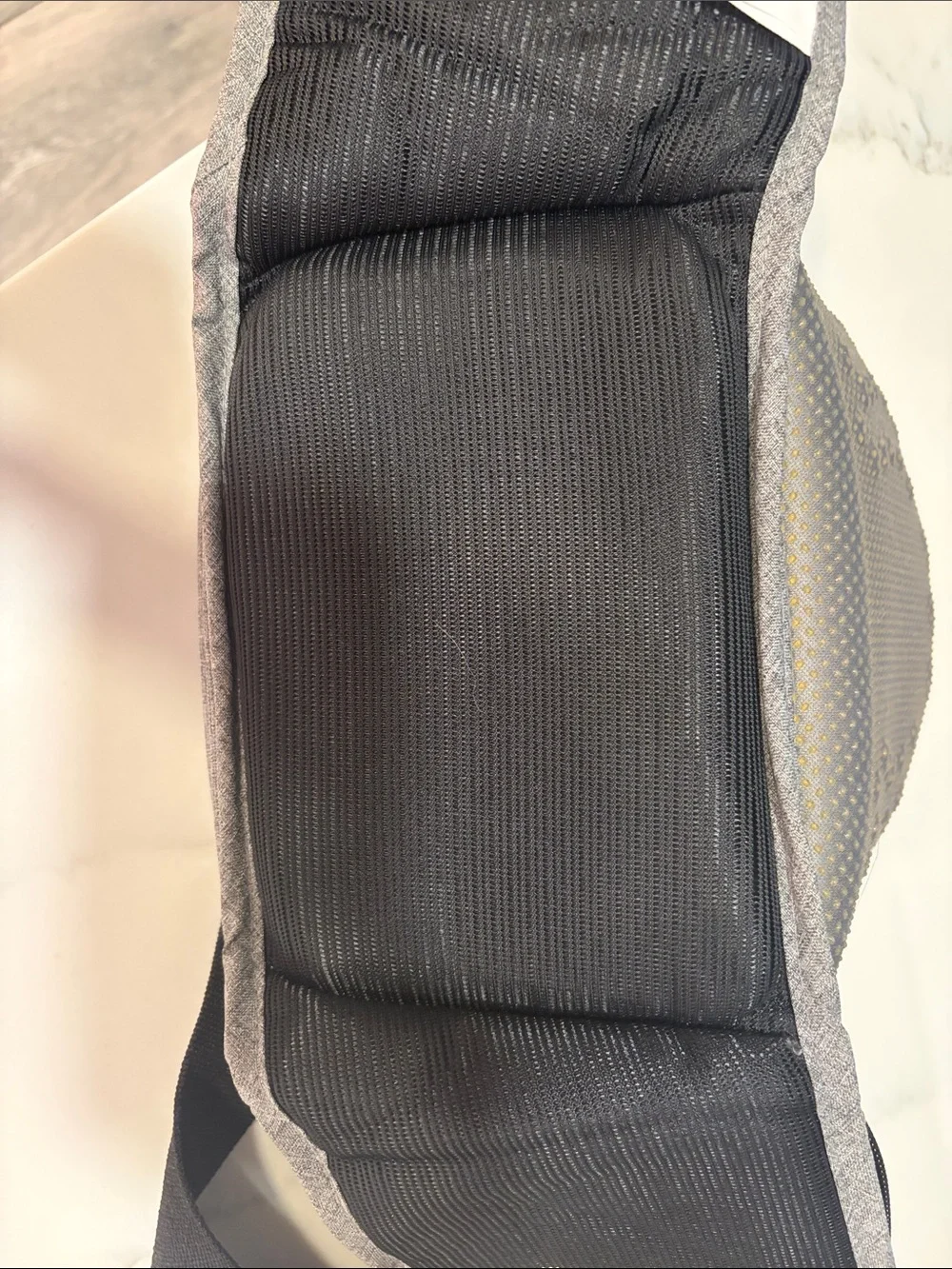 Gray baby belt hip Carrier